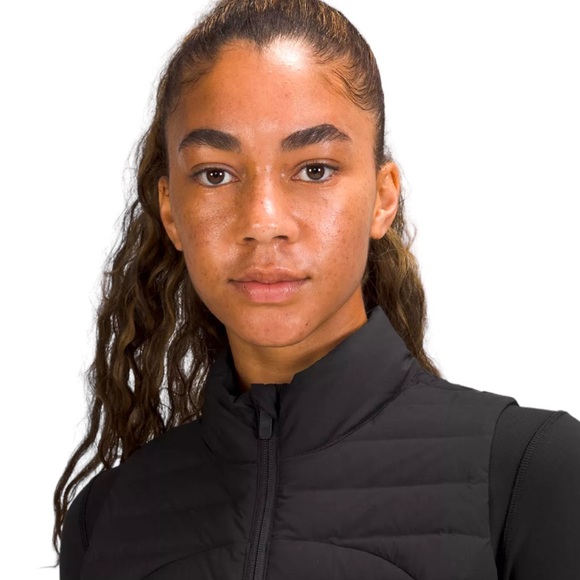 NWOT LULULEMON Pack It Down Black Goose Down Pufffer Vest Jacket Size 6 - Picture 14 of 15